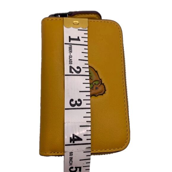 COACH Wolly Mammoth Small Zip Case Cardholder Wallet - Picture 12 of 12